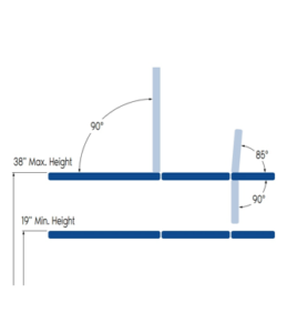 Standard model — section layout. Tap to enlarge.