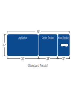 With center section & collapsible sides. Tap to enlarge.
